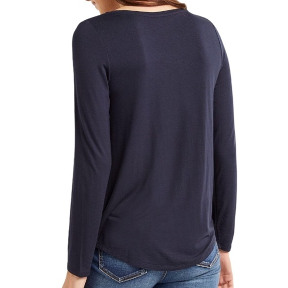REITMANS R Essentials Scoop Neck Tee/Top With Long Sleeves Charcoal Grey Size XS - Picture 1 of 10